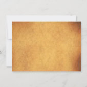 オールドバック50th誕生日パーティー 招待状 (裏面)