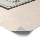 オールドバミューダの地図(1912)ヴィンテージバミューダ島 ポスター (角)