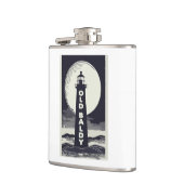 オールドバルディライトハウスノースカロライナ月 フラスク (左)