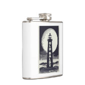 オールドバルディライトハウスノースカロライナ月 フラスク (右)