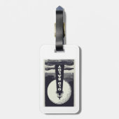 オールドバルディライトハウスノースカロライナ月 ラゲッジタグ (裏面縦)