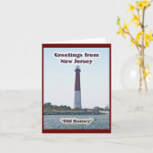 オールドバーニーLBI NJグリーティングノートカード カード (黄色い花)