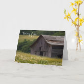 オールドバーンインデイジーフィールド カード (黄色い花)