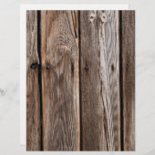 オールドバーンウッドグライ素朴ニススクラップブック紙 (正面/裏面)