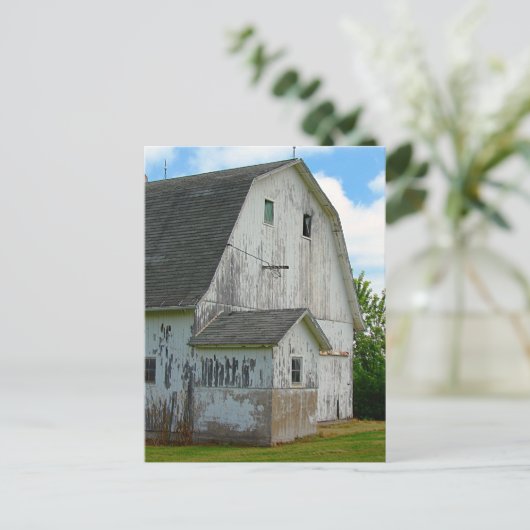 オールドバーンエフェクト付き油絵を描ー ポストカード (スタンド正面)