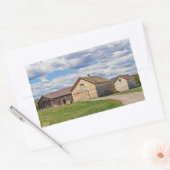 オールドバーンズ 長方形シール (封筒)