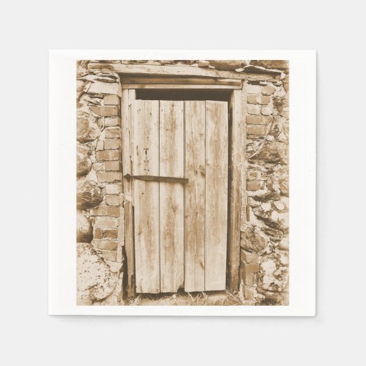 オールドバーンドア スタンダードカクテルナプキン (正面)