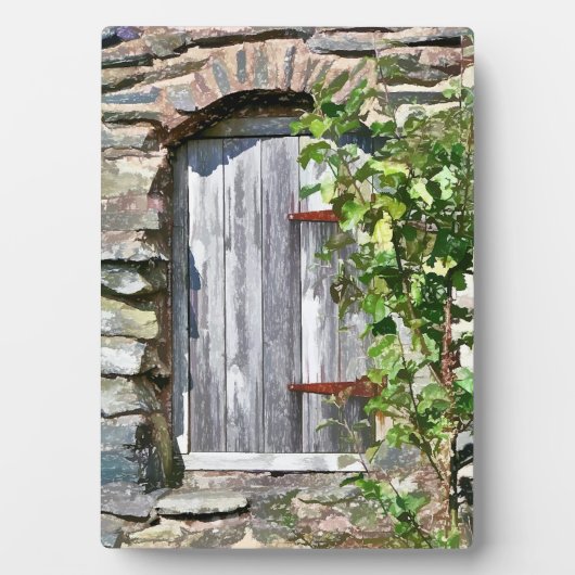 オールドバーンドア フォトプラーク (正面)