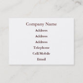 オールドバーンドア 名刺 (裏面)