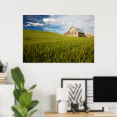 オールドバーンドバイ春小麦フィールド2 ポスター (ホームオフィス)