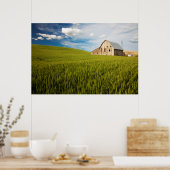 オールドバーンドバイ春小麦フィールド2 ポスター (キッチン)