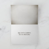 オールドバーンフォト誕生日 カード (内部)