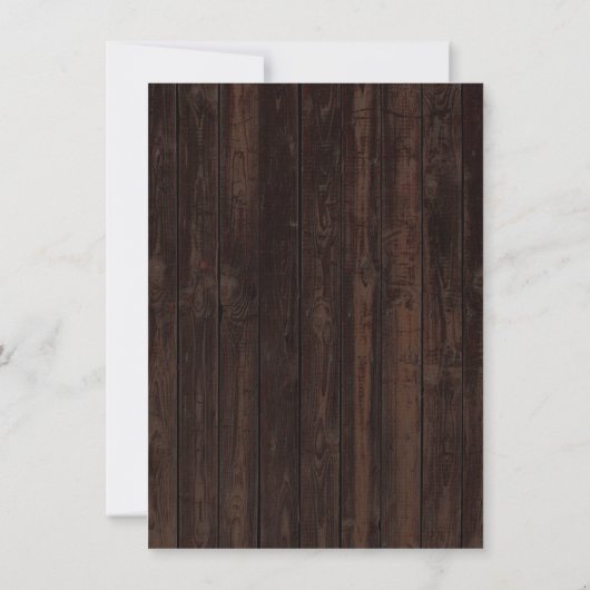 オールドバーンメイソンジャースライツ結婚アフターズBBQパーティー 招待状 (裏面)