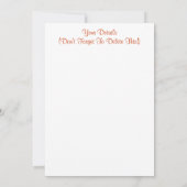 オールドバーン招待状 (裏面)