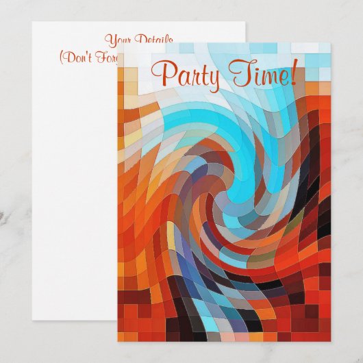 オールドバーン招待状 (正面/裏面)