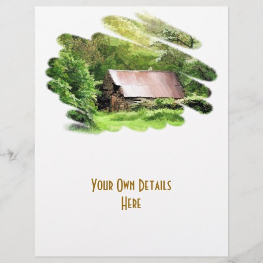 オールドバーン チラシ (正面)