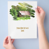 オールドバーン チラシ (手)