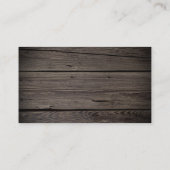 オールドバ素朴ンウッドフローラ エンクロージャーカード (裏面)