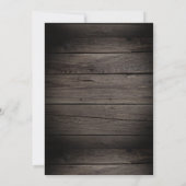 オールドバ素朴ンウッド結婚ズ 招待状 (裏面)