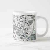 オールドパリモニュメント地図1878セーヌジャンボマグ ジャンボコーヒーマグカップ (右)
