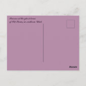 オールドパリユタ ポストカード (裏面)