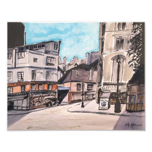 オールドパリ – フォトプリント (正面)