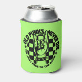 オールドパンクス決して死ぬパンクロック音楽レジェンドカスタム 缶クーラー (缶裏面)