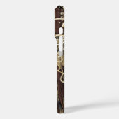 オールドパーソナライズされたウッドカントリーシック Case-Mate iPhoneケース (裏面 / 左)