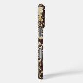 オールドパーソナライズされたウッドカントリーシック Case-Mate iPhoneケース (裏面 / 右)