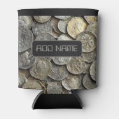 オールドパーソナライズされたコインデザインクーラーボックス 缶クーラー (正面)