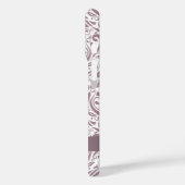 オールドパーソナライズされたラベエレガントンダマスクパターン Case-Mate iPhoneケース (裏面 / 左)