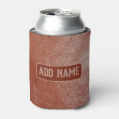 オールドパーソナライズされたレザークーラーボックス 缶クーラー (缶正面)