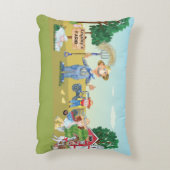 オールドパーソナライズされた・マクドナルド・ファーム アクセントクッション (裏面(縦))