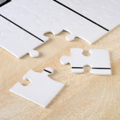 オールドピアノ鍵おもしろいカッコいい ジグソーパズル (側面)