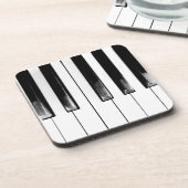 オールドピアノ鍵 コースター (左側)