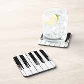 オールドピアノ鍵 コースター (右側)