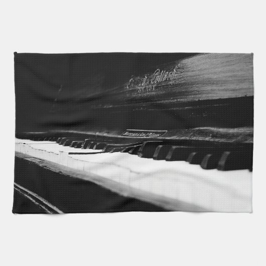 オールドピアノ キッチンタオル (横)