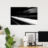 オールドピアノ ポスター (ホームオフィス)