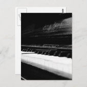 オールドピアノ ポストカード (正面/裏面)