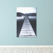 オールドピアポートレート キャンバスプリント (インサイチュ (ウッドフロア))