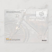 オールドピット自転車 ポストカード (裏面)