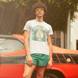 オールドピナコラダパーティーレトロサマーヴィンテージトレンディー Tシャツ