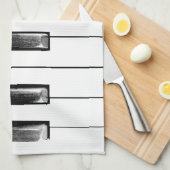 オールドピ擦り切れたアノ鍵 キッチンタオル (四つ折り)