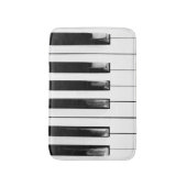 オールドピ擦り切れたアノ鍵 バスマット (正面縦)