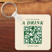 オールドファッションカクテルを新郎に買ってあげて キーホルダー (正面)