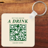 オールドファッションカクテルを新郎に買ってあげて キーホルダー (裏面)