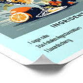 オールドファッションカクテルバーウォール ポスター (角)