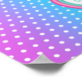 オールドファッションキャンディスイートショップバナーポスター ポスター (角)