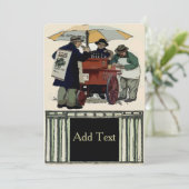 オールドファッションクックアウトパーティー 招待状 (スタンド正面)