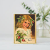 オールドファッションクリスマスはがき シーズンポストカード (スタンド正面)